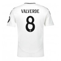 Real Madrid Federico Valverde #8 Hjemmedrakt 2024-25 Kortermet